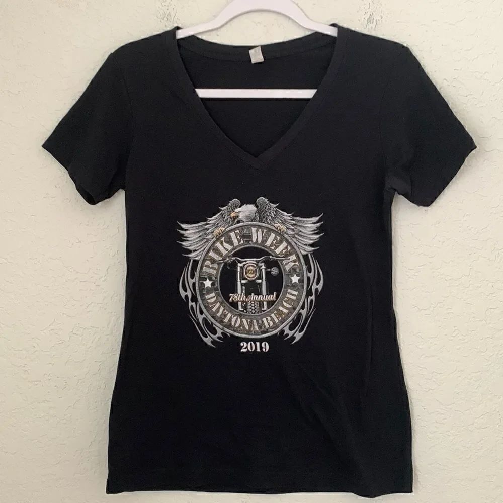 Bike Week 2019 Ideal by Next Level Women’s T- shirt Size M